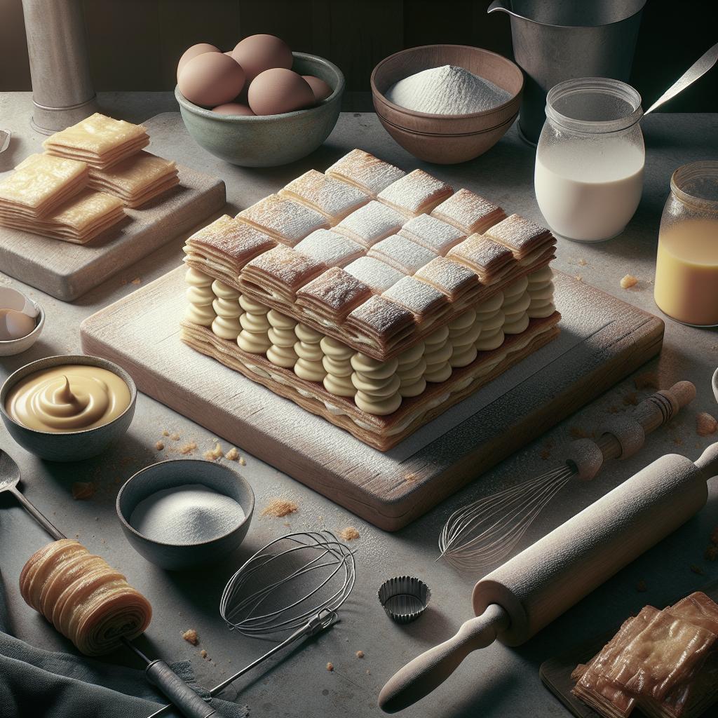 Mastering the Art of Homemade Mille-Feuille