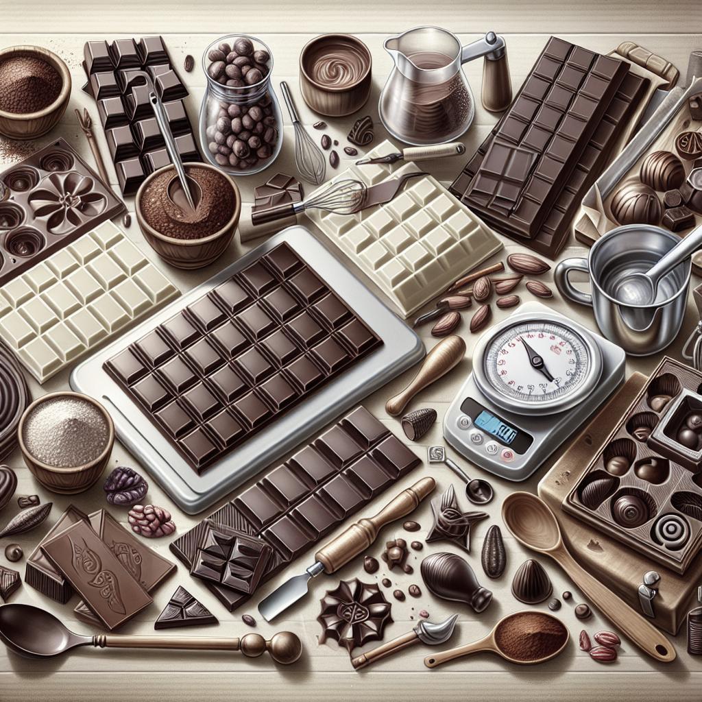 Essential Materials for Mastering Chocolate Work in Confectionery